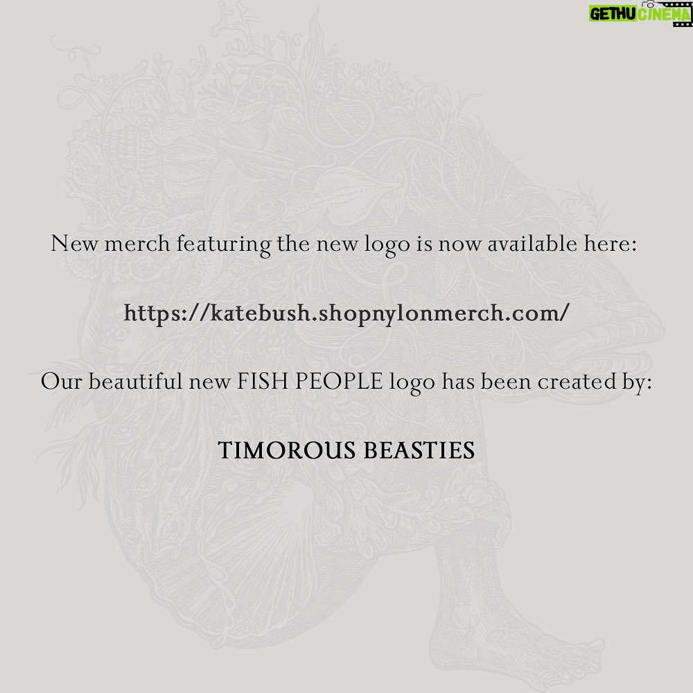 Kate Bush - 7.9K Likes - @timorous_beasties #fishpeople #katebush #timorousbeasties