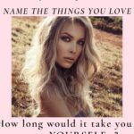Kate Cast Instagram - ❤️ If I asked you to NAME THE THINGS YOU LOVE ❤️ How long would it take you to name YOURSELF..?
