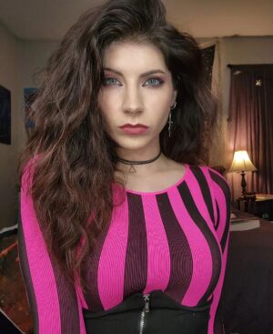KateLynn E. Newberry Instagram - Beetlejuice barbie
