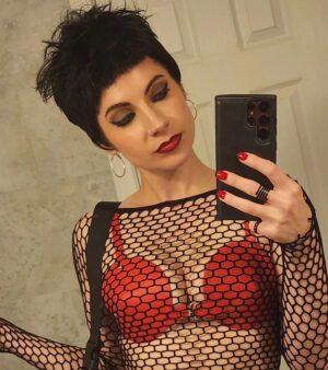 KateLynn E. Newberry Instagram - If my mom was a goth girl, this is what she'd look like.