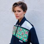Kate Mara Instagram - Can’t get enough of @mararoszak and her ✂️ chop skills, and can’t get enough of this @miumiu jacket... 💕@coleencampbellolwell Repost from @mararoszak • 💥Because I just can’t get enough of @katemara & her chop chop & just her everything Wearing @miumiu Make up by @coleencampbellolwell Pic by me!