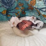 Kate Mara Instagram - Had a baby a week ago. Here are his feet 🧡