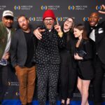 Kate Mara Instagram - The @smellofmoneydoc team having some fun @mercyforanimals gala. Huge congrats to @travon and @katemara for receiving the Community Changemaker Award for The Smell of Money. Missing some of our most important team members @jcberger13 @lavegan @iamderay 💕 check out The Smell of Money on @appletv @amazonprime @google @youtube or please come to one of our community/impact screenings listed on smellofmoneydoc.com The Fight Continues!