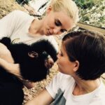 Kate Mara Instagram - BABY CHIMP RESCUE airs tonight on @bbcamerica ❤️Please watch to see the incredible work our friends are doing @liberiachimprescueprotection **** Chimpanzees are not and should not be pets or forced to live with humans.** The chimpanzee orphans at LCRP's sanctuary in West Africa are victims of the bushmeat and illegal pet trade. Their mothers were tragically killed by poachers and require around the clock care. Thanks to the dedicated caregivers and staff, the orphans are being rehabilitated so that they will be able to thrive with others in a natural and safe environment when they’re older. Please support LCRP’s mission to rescue chimpanzees in need and keep wild chimps wild!