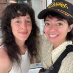Kate Micucci Instagram - In the middle of lockdown in 2020, @ronnymcomedy messaged me on Instagram and we became online friends. We finally met up in NYC and it felt like we had known each other for forever. Grateful to this crazy app for leading us to a friendship! ❤️ 🏙️ 👯‍♀️