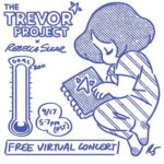 Kate Micucci Instagram - Regramming this from one of my favorite people, @rebeccasugar! Today there is a free live virtual concert fundraiser for @trevorproject! 5-7 PST. There will be some special guests too! 🙋🏻‍♀️ Hope to see you there! Tune in and help support @trevorproject! 💫