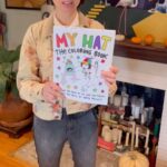 Kate Micucci Instagram – I drew a coloring book that goes along with my new album! 48 fun pages! I also designed t shirts and hats. And now my merch store is officially up and running at katemicucci.com. 10% off when you shop tomorrow. Code is BLACKFRIDAY. I hope you dig it! 🌲✨ #coloringbook #kindiemusic #newalbum