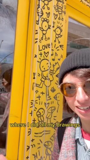 Kate Micucci Instagram - Jazba is one of my favorite restaurants in NYC! It was a crazy way I was introduced to it (sorry for drawing on your walls) The food is incredible and the vibe is so much fun! I ❤️ @jazbanyc!