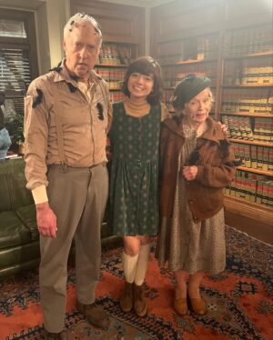 Kate Micucci Instagram - I’ll be on Night Court tonight! The Wheelers are back and I’m thrilled to play the child of Bob and June Wheeler! On a personal note, this was my first time working while still recovering from surgery. I walked onto the Warner Bros lot feeling so grateful I get to do the thing I love so much. Thanks to my dear friend @melissarauch for having me. And to the entire Night Court cast and crew for being so warm and welcoming. It was a true blast to get to be a part of this show. This episode is so funny and heartwarming. You won’t want to miss it! Check out #NightCourt tonight at 8pm on @nbc.