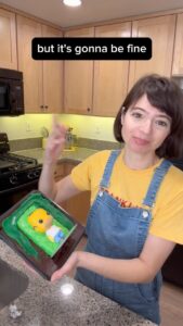Kate Micucci Instagram - I’m not a chef