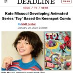 Kate Micucci Instagram – Super excited about this! 🎉🎉🎉 @keenspot @bmurphywrite @davidcampiti @wgandolpho @glasshousestudiosanimation @chriscrosbydotcom  @bobbycrosby