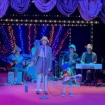 Kate Micucci Instagram – Thank you to everyone who came out to the @bobbakermarionettes theater for my album release show on Sunday. It was truly a very special show for me and I’m so grateful to everyone who made it happen! I had no idea my 3 year old would want to play the whole show, but he did. And he brought the jokes too. Thanks Mikey! And thanks to my band @rachwhiiite @justinjames @jakemicucci @danpawlovich, all the wonderful folks at @bobbakermarionettes, @caitlin.gerard for helping with all the cool new merch, and to everyone who was there to share in the fun in celebrating my album called My Hat. I tip my hat to you! ❤️❤️❤️