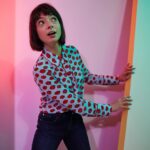 Kate Micucci Instagram - I had a blast at @sxsw! So much fun running around to talk The Bleacher with the team that made this wild movie: @magicsocietypictures @frrriiidddaayy @zeuspictures1. It is always the perfect place to see friends and celebrate movies! 💫