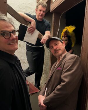 Kate Micucci Instagram - Happy Anniversary Tomorrow Show! We all celebrated on Saturday night with one of the coolest/ wildest/ weirdest/ funniest shows I have ever seen. Congratulations @ronlynch1 and @drdavey for 19 years and counting!
