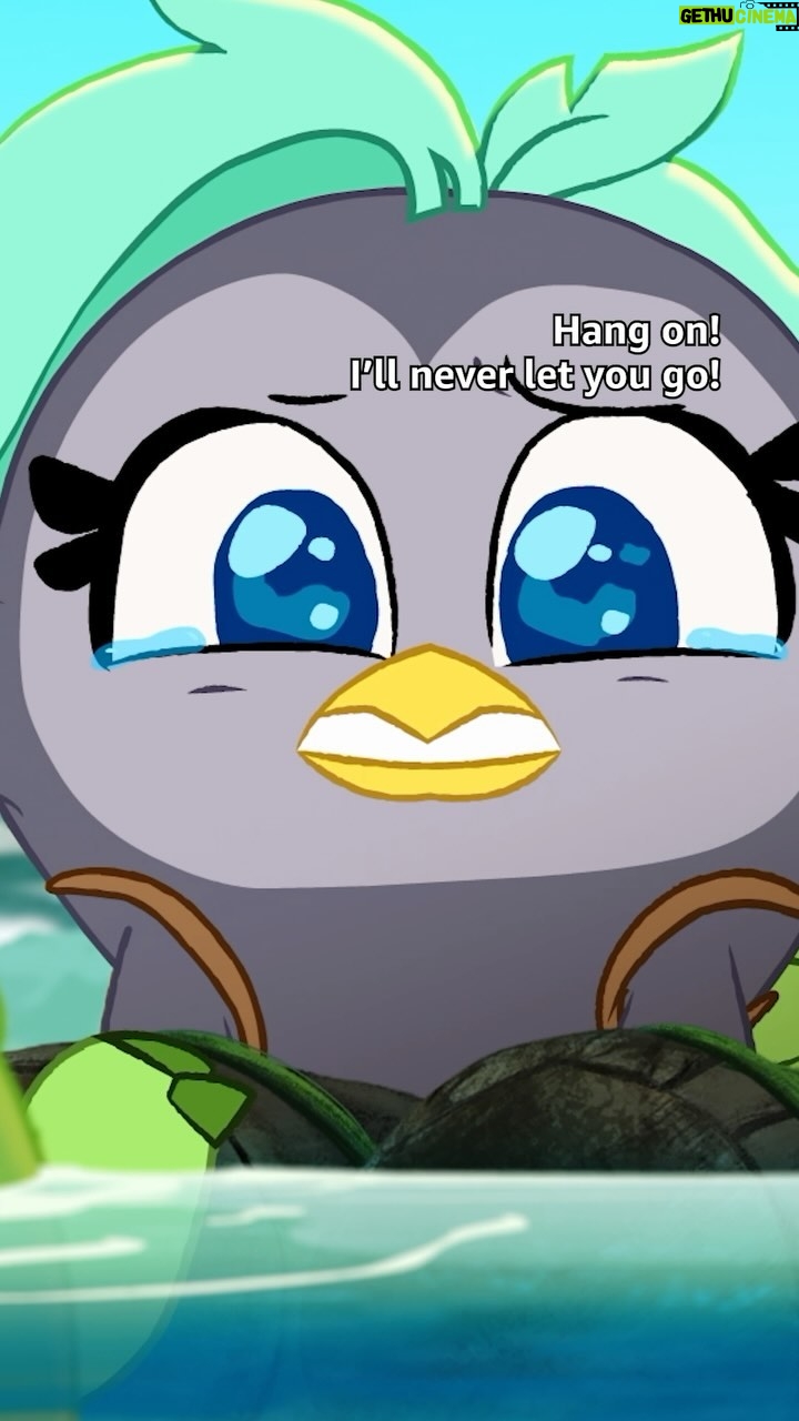 Kate Micucci Instagram - A little drama never hurt anyone 😬 #angrybirdsmysteryisland #angrybirds #amazonkids #amazonkidsplus #primevideo