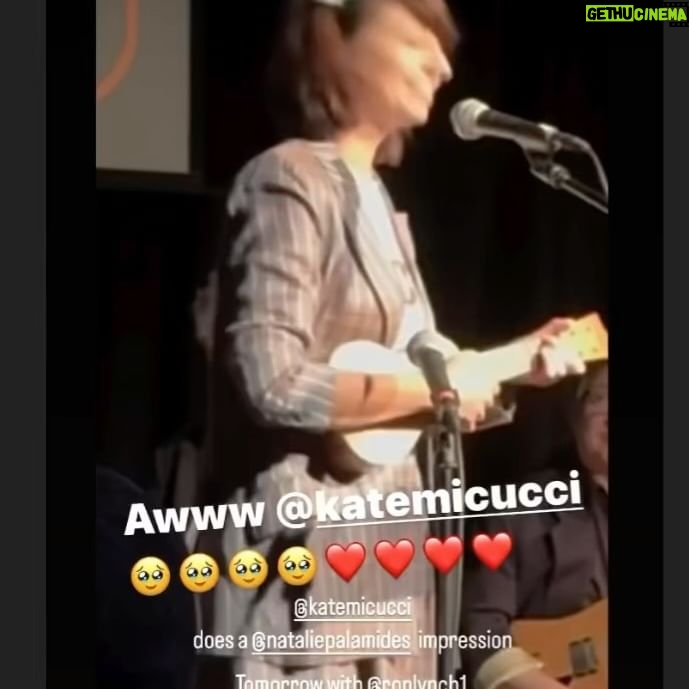 Kate Micucci Instagram - Happy Anniversary Tomorrow Show! We all celebrated on Saturday night with one of the coolest/ wildest/ weirdest/ funniest shows I have ever seen. Congratulations @ronlynch1 and @drdavey for 19 years and counting!