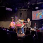 Kate Micucci Instagram - Happy Anniversary Tomorrow Show! We all celebrated on Saturday night with one of the coolest/ wildest/ weirdest/ funniest shows I have ever seen. Congratulations @ronlynch1 and @drdavey for 19 years and counting!
