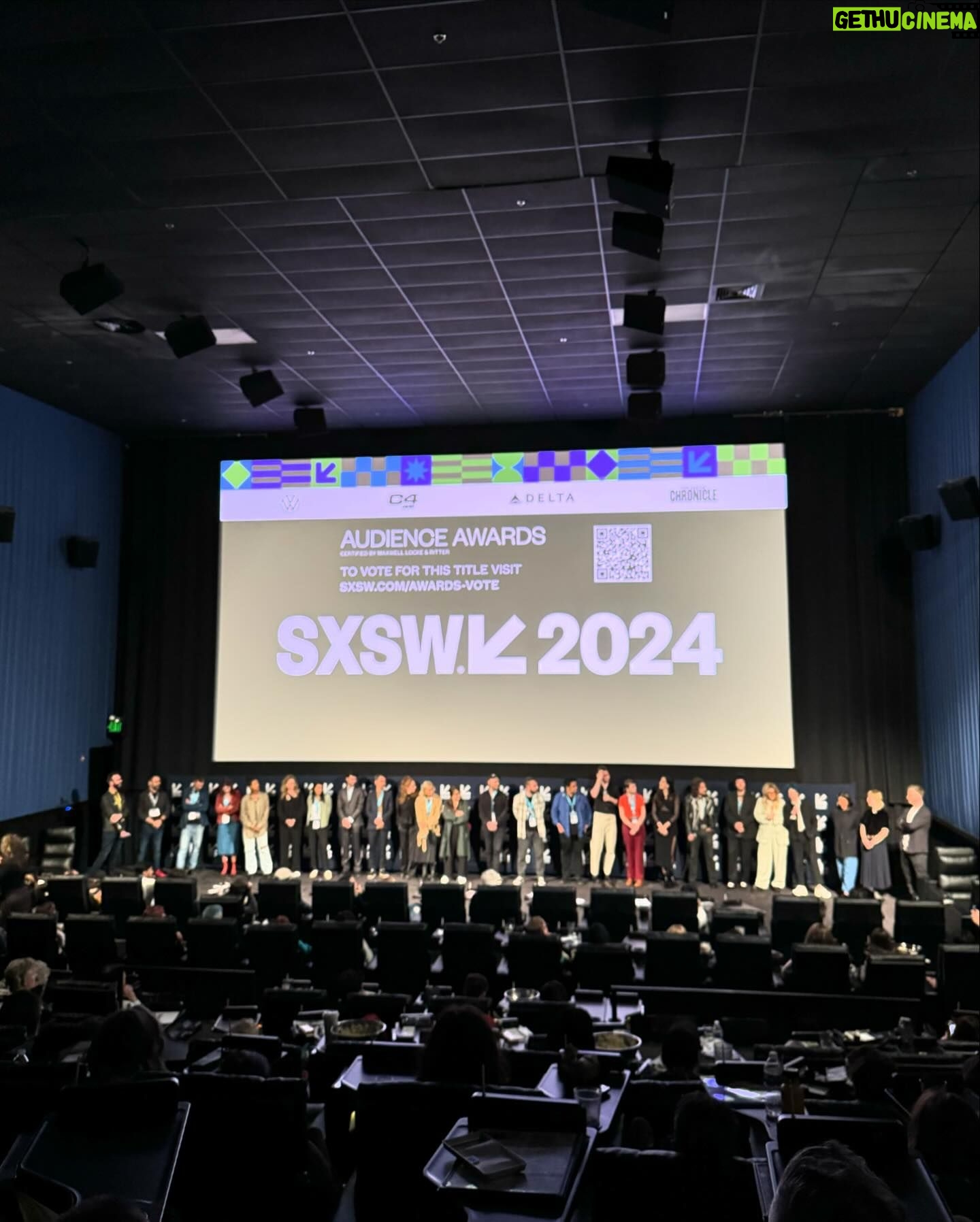 Kate Micucci Instagram - I had a blast at @sxsw! So much fun running around to talk The Bleacher with the team that made this wild movie: @magicsocietypictures @frrriiidddaayy @zeuspictures1. It is always the perfect place to see friends and celebrate movies! π«