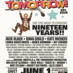 Kate Micucci Instagram - Happy Anniversary Tomorrow Show! We all celebrated on Saturday night with one of the coolest/ wildest/ weirdest/ funniest shows I have ever seen. Congratulations @ronlynch1 and @drdavey for 19 years and counting!