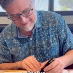 Kate Micucci Instagram – Drawing with my friend @dan.povenmire … always a fun time! #phinneasandferb #doofenshmirtz #disney