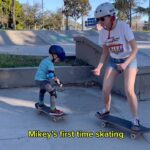 Kate Micucci Instagram - Skateboarding with my 4 year old. 🛹