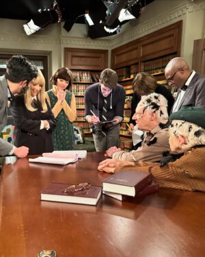 Kate Micucci Instagram - I’ll be on Night Court tonight! The Wheelers are back and I’m thrilled to play the child of Bob and June Wheeler! On a personal note, this was my first time working while still recovering from surgery. I walked onto the Warner Bros lot feeling so grateful I get to do the thing I love so much. Thanks to my dear friend @melissarauch for having me. And to the entire Night Court cast and crew for being so warm and welcoming. It was a true blast to get to be a part of this show. This episode is so funny and heartwarming. You won’t want to miss it! Check out #NightCourt tonight at 8pm on @nbc.