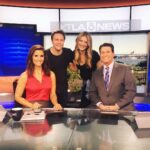 Kate Miner Instagram – News Alert! Come support #HDSA this Saturday! Thank you @ktla5news for having @skittishkid and I on today to help promote this important event and raise awareness about Huntington’s Disease #cureHD