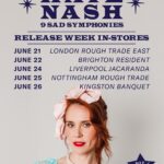 Kate Nash Instagram - I’m heading to some of my favourite record stores around the country in June for some intimate performances to celebrate the release of 9 Sad Symphonies. Tickets go onsale on Thursday at 10am.
