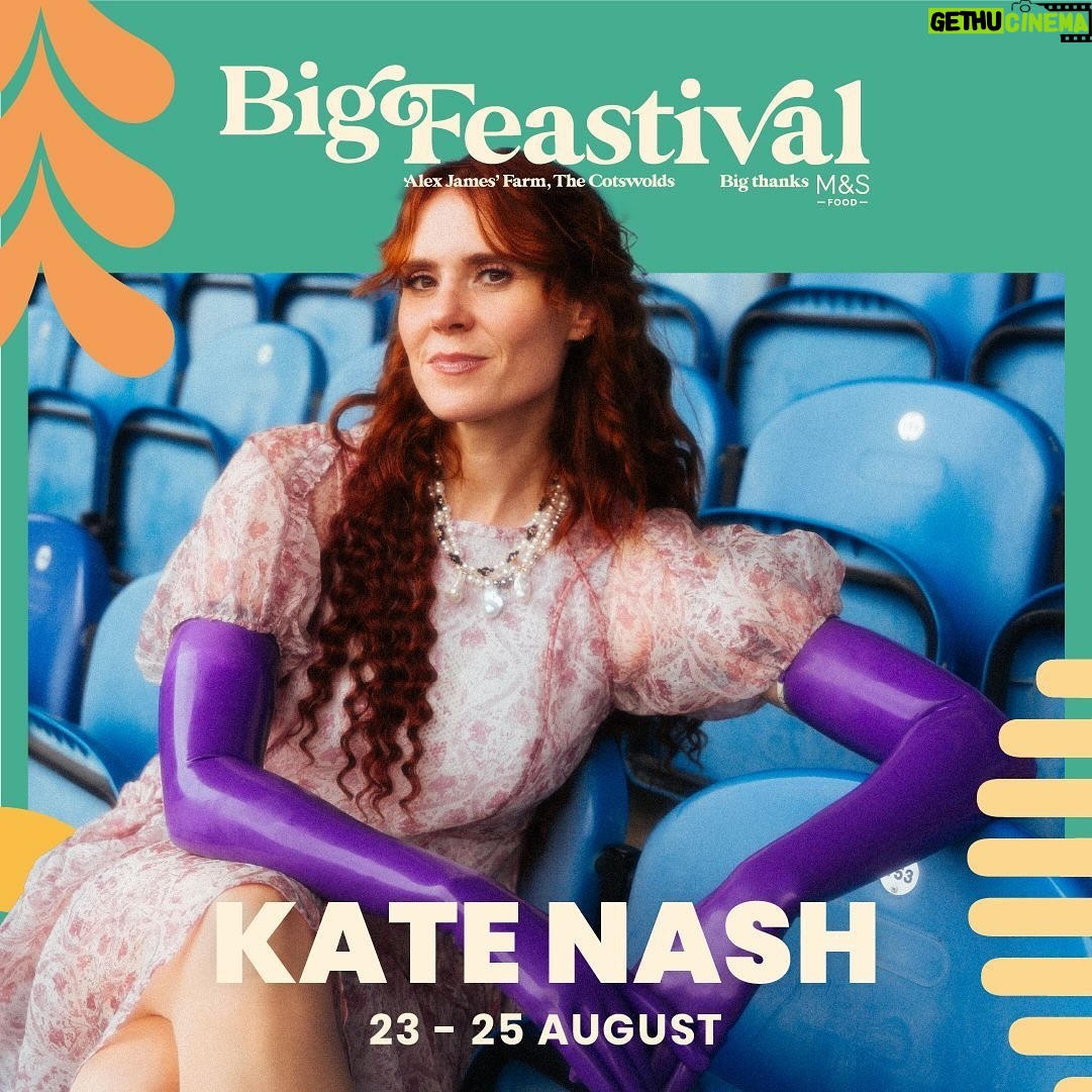Kate Nash Instagram - Last summer was undeniably legendary, just like me π Can we possibly beat it? I reckon. If you missed tickets for my sold out London show catch me & the band at a festival this summer! βοΈ Sunday 21st July - On The Beach, Brighton Sunday 28th July β Vegan Camp Out Saturday 3rd August β Kendal Calling Sunday 11th August β Boardmasters Saturday 24th August - Big Feastival