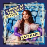 Kate Nash Instagram - Come see me play acoustic tunes at the Ritzy in Brixton Sept 15th, ticket link in bio, raising money for Refuge Charity