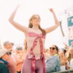 Kate Nash Instagram - What a victorious way to end the summer! Thank you @victoriousfestival 💖 Still coming down from this one. Photos by @dorapaphides hair @thomas.r.silverman make up @gina_blondell