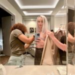 Kate Siegel Instagram – let’s do the time warp again 

#CAMILLE 

#thefallofthehouseofusher #bts