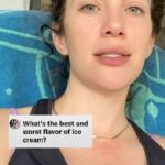 Kate Siegel Instagram - Crazy vanilla is elite #icecreamtime #askme