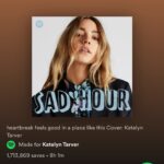 Katelyn Tarver Instagram - My second album Quitter is out today wowowowow. I’ve been slowly rolling this album out song by song over the past nine months, and today my baby is finally born. I’m so proud to share these songs with you, and honored that you want to listen. Thank you for being on this journey with me and receiving all these songs with such open arms and warmth. Love yall so much 😭 Huge thank you to @chadcopelin. Making this album with you was everything I wanted the process of making an album to be. Developing an addiction to dutch sodas included. Also huge thank you to @jonnyshorr for producing “Japanese Cafe” and @andrewtufano for producing “One Without the Other”. So lucky to work with both of you. All the songwriters that helped me write these songs 😭 I’m nothing without yall. @delacey @annikabennetttt @rileybiederer @davisnaish @adamyaron @andrewtufano @jonnyshorr @scottefff Thank you to @michaelfreeman12 for mixing the record and @jlaportamasters for mastering it. 🙏🏻 @grumpybeard @900x @wildponytj @iamrvrb @eleonoredenig @caraannfox @nathanpriceart @_likeminds_ @justinglasco for additional production! Big thank you to @iridamete and @theblksmith for the album art creative direction 🙏🏻 @phoebes and @biancazfares for hmu and styling ✨ And big love and thanks to my @nettwerkmusic family ❤️ VERY GRATEFUL LOVE YOU ALL GO LISTEN TO QUITTER!!!