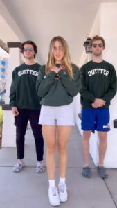 Katelyn Tarver Instagram - Got my band doing choreo! What can’t they do! Quitter out Friday!
