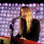 Katelyn Tarver Instagram - What a blast getting to play the iconic @babysallright last night 🥹 thank you x a mill to everyone who came out to the show and helped me celebrate my new album. Ugh. I’m so grateful for all of you. And thank you again to @rosiemusicc for coming up and singing some songs with me! Such a fun night, can’t wait to do it again tomorrow in LA at Hotel Cafe! So many fun things planned, still some tickets left! Go get emmmm!