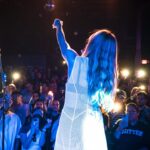 Katelyn Tarver Instagram - That’s a wrap on this leg of the Compliments Only tour. What a beautiful experience. Can’t thank all of you enough for coming out to these shows and making my first headlining tour such a success. It’s been overwhelming to try and process (going through all my gifts slide 4 😭) but mostly it’s just gotten me excited to keep going! UK/Europe in November let’s goooooo! Love you all so much!