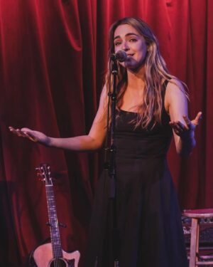 Katelyn Tarver Instagram - My album release show at Hotel Cafe was so much FUN. Getting to celebrate this album with you in person instead of from behind a screen was so special and exactly what I needed. Thank you all for coming out and to all my special guests that sang with me and made the night even more meaningful!! @johnnyswim @kendallschmidt @amanda.tarver. A beautiful night I’ll remember for a long time. Maybe even forever but who knows life is long and my memory is kinda bad. Thank you thank you thank you.