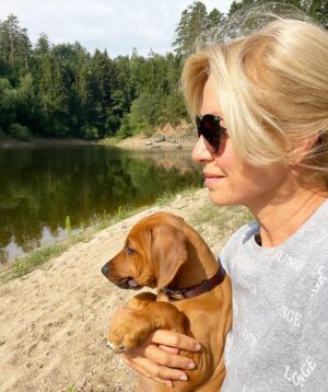 Kateřina Brožová Instagram - S Donnečkem na Orlíku❤️🍀
