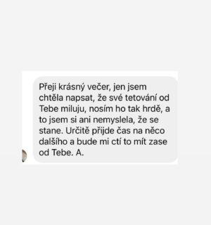 Kateřina Hrachovcová Instagram - děkuju