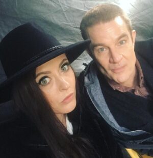 Katharine Isabelle Instagram - The plant cult episodes of #theorder were some of my favs… look at this guy @jamesmarstersof 🌱