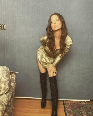Katharine Isabelle Instagram - Miami 1970’s tape. Category is.. cocaine