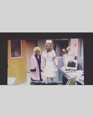 Katherine Bailess Instagram - I can’t believe he’s gone. God I’m gonna miss him! Thanks for all the laughs, love and light. I am so blessed to have been able to know and work with Leslie for the past 20 years. Thanks Del Shores for introducing me to the most hysterical, brilliant and kind man. Leslie Jordan you will always be the funniest human I have ever known. Ohh and I might’ve forgotten best dressed! #riplesliejordan #lesliejordan
