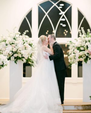 Katherine Bailess Instagram - February 26, 2022 was one of the most magical days of my life. I got to marry my best friend and the love of my life. ❤️ @phlyneye Thanks to all our family and friends for making our wedding so special. Cheers to a new chapter! 🥂 #BailessFlynnwedding #Bossippi ………. Thanks to @castlehillofoxford 💒 @oxfordfloral 💐. Photos by @lynlaswellphoto 📸📸. Video by @dearlittlefilms 🎥Band @thesoultonesoxford 🎶. @detailsrentals Makeup 👰🏼‍♀️ @jlaurenandco Hair 👰🏼‍♀️ @rodneypinion Dress @thebridalpath Earrings @thebridalpath