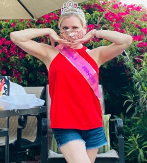 Katherine Bailess Instagram - Livin’ my best Quarantine Birthday!😷🎉 Words cannot express how lucky I am to have such amazing people in my life to make this crazy birthday the best one yet! Thanks to my amazing boyfriend, family and friends! Y’all know how to make this southern belle feel like a princess mask and all! And Happy Birthday to my bday Twin nephew Sam! April 24th 2020 is gonna be one we will NEVER forget! ❤️ #quarantinebirthday #birthday #april24