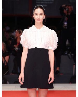 Katherine Waterston Instagram - Thank you @miumiu for a wonderful weekend with friends old and new! For over a decade, Mrs. Prada has been funding two shorts a year directed by women. Long live the queen. 

@janicza thank you forever for hiring me. 

#miumiuwomenstales 
#housecomeswithabird