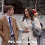 Katherine Barrell Instagram - When your first date sing along turns into a solo concert! 🤦🏽‍♀️🎶 🎼 😂 🎄 TWO MORE SLEEPS until #ATaleOfTwoChristmases airs on @hallmarkchannel SATURDAY Nov.26 at 6pm EST AND PST and the @w_network at 6pm EST! Grab your thanksgiving leftovers (HAPPY THANKSGIVING EVERYONE!!! 🇺🇸) And your jammies and come live tweet with me!! I’ll be answering your questions and sharing BTS shots and stories! So excited to get everyone into the holiday mood!! We had the BEST time shooting this sweet and funny rom com! Cannot wait for you to see the work of our amazing team: @jasonbourque1 @kearstegram @andhod23 @therealcmassey @evanroderick @joshuadlangston @houseofspencer @postmodernsound @w_network @hallmarkchannel