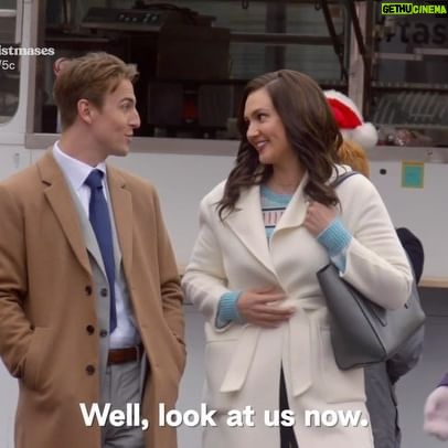 Katherine Barrell Instagram - When your first date sing along turns into a solo concert! π€¦π½ββοΈπΆ πΌ π π TWO MORE SLEEPS until #ATaleOfTwoChristmases airs on @hallmarkchannel SATURDAY Nov.26 at 6pm EST AND PST and the @w_network at 6pm EST! Grab your thanksgiving leftovers (HAPPY THANKSGIVING EVERYONE!!! πΊπΈ) And your jammies and come live tweet with me!! Iβll be answering your questions and sharing BTS shots and stories! So excited to get everyone into the holiday mood!! We had the BEST time shooting this sweet and funny rom com! Cannot wait for you to see the work of our amazing team: @jasonbourque1 @kearstegram @andhod23 @therealcmassey @evanroderick @joshuadlangston @houseofspencer @postmodernsound @w_network @hallmarkchannel