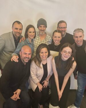 Katherine Barrell Instagram - #TheEndofSex avec mon bebe @melanie.scrofano.officiel - go see it, it’s hilarious!!! Available in theatres in 🇨🇦 and 🇺🇸 April 28th!! Congratulations team @vortexmediainc !!!!

@emilyhampshire @jesseikeman @christopher_giroux @annpirvu @papachills