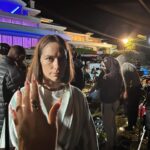 Katherine Barrell Instagram – It’s 4:30am… do you know where your bestie is??? 💅 
@melanie.scrofano.officiel @tubi @blueiceafrica @blueicepictures